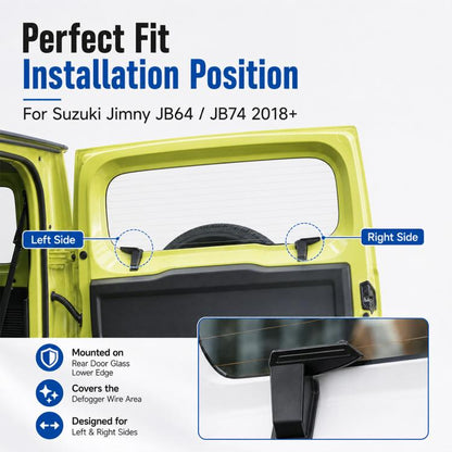 Demisting Device Protective Cover For Car Windshield Rearview Mirror For Suzuki Jimmy JB64 / JB74