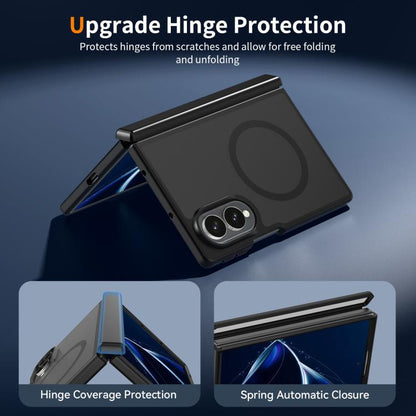 Skin Feel TPU Hybrid PC Magnetic Phone Case with Hinge Cover, For Galaxy Z Fold8 5G, For Galaxy Z Fold8 Ultra 5G, For Galaxy Z Flip8 5G