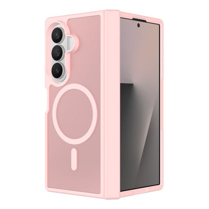 Skin Feel TPU Hybrid PC Magnetic Phone Case with Hinge Cover, For Galaxy Z Fold8 5G, For Galaxy Z Fold8 Ultra 5G, For Galaxy Z Flip8 5G