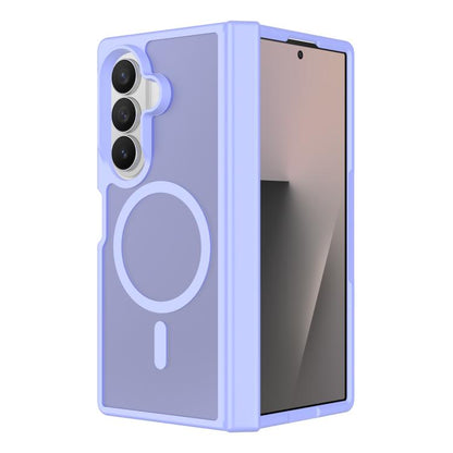 Skin Feel TPU Hybrid PC Magnetic Phone Case with Hinge Cover, For Galaxy Z Fold8 5G, For Galaxy Z Fold8 Ultra 5G, For Galaxy Z Flip8 5G