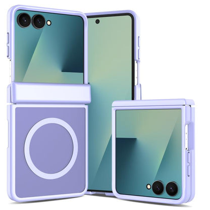 Skin Feel TPU Hybrid PC Magnetic Phone Case with Hinge Cover, For Galaxy Z Fold8 5G, For Galaxy Z Fold8 Ultra 5G, For Galaxy Z Flip8 5G
