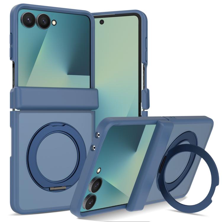 Skin Feel Rotating Holder Magnetic Phone Case with Hinge Cover, For Galaxy Z Fold8 5G, For Galaxy Z Fold8 Ultra 5G, For Galaxy Z Flip8 5G