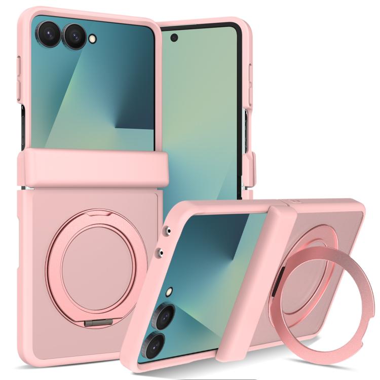 Skin Feel Rotating Holder Magnetic Phone Case with Hinge Cover, For Galaxy Z Fold8 5G, For Galaxy Z Fold8 Ultra 5G, For Galaxy Z Flip8 5G