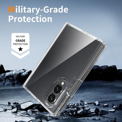 Acrylic Scratch-proof Transparent Phone Case with Hinge Cover, For Galaxy Z Fold8 5G, For Galaxy Z Fold8 Ultra 5G, For Galaxy Z Flip8 5G