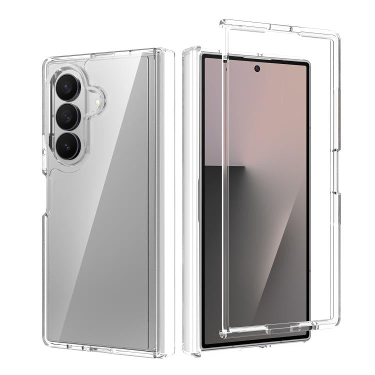 Acrylic Scratch-proof Transparent Phone Case with Hinge Cover, For Galaxy Z Fold8 5G, For Galaxy Z Fold8 Ultra 5G, For Galaxy Z Flip8 5G
