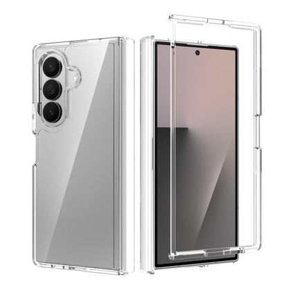 Acrylic Scratch-proof Transparent Phone Case with Hinge Cover, For Galaxy Z Fold8 5G, For Galaxy Z Fold8 Ultra 5G, For Galaxy Z Flip8 5G