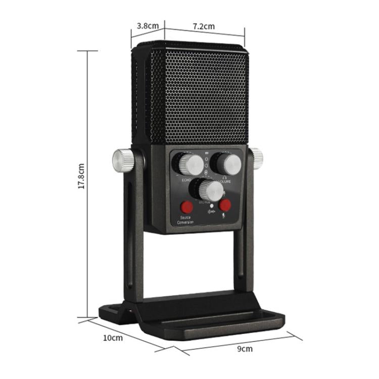 BM-959PL Multi-directional Switching ASMR Recording Condenser Microphone