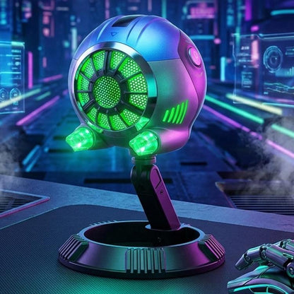 DJ-86 Cyberpunk-style Condenser Desktop Microphone