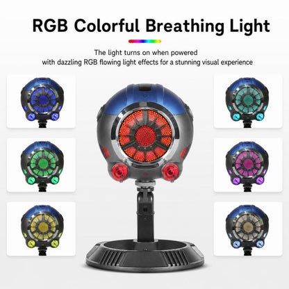 DJ-86 Cyberpunk-style Condenser Desktop Microphone