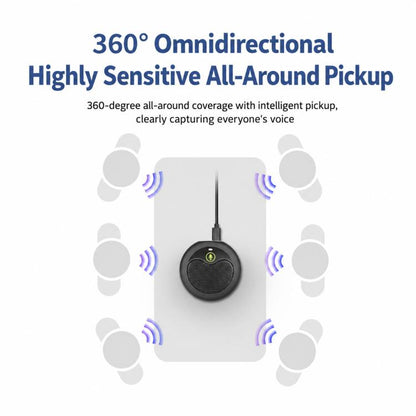 MI656 USB Condenser Omnidirectional Desktop Microphone