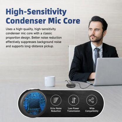 MI656 USB Condenser Omnidirectional Desktop Microphone