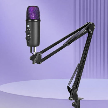 X502 High Sampling USB Condenser Microphone Cantilever Stand Kit