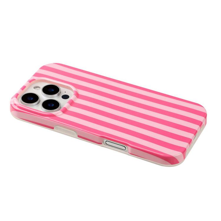Full Coverage IMD Printed Vertical Stripes TPU Phone Case, For iPhone 14 Pro Max, For iPhone 13 Pro Max