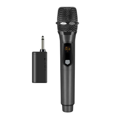 GE1 Handheld 2.4G Rechargeable Wireless Microphone, Single Microphone, Dual Microphones