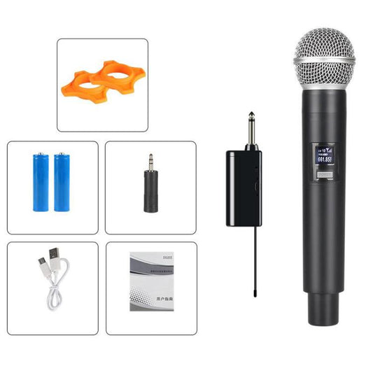 E5 2 in 1 Handheld UHF Wireless Microphone