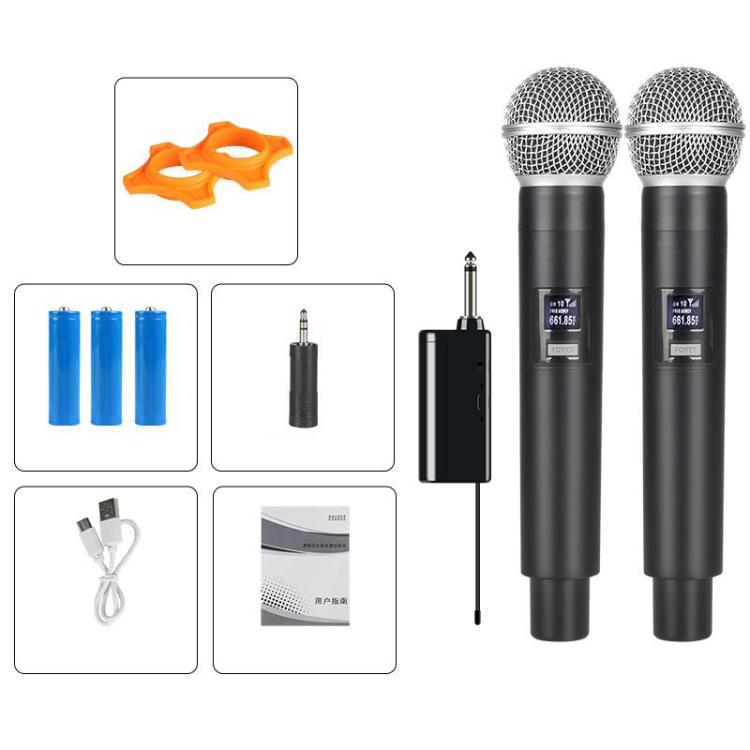 E5 1 to 2 Handheld UHF Wireless Microphone