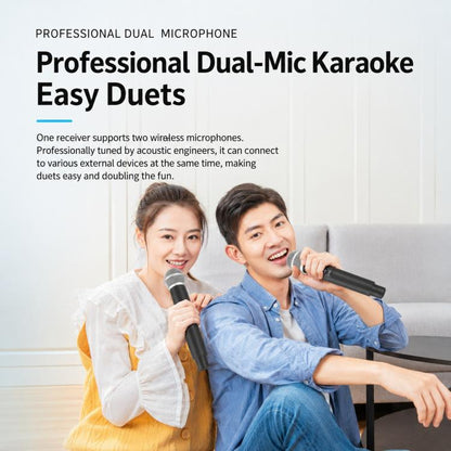 E5 1 to 2 Handheld UHF Wireless Microphone