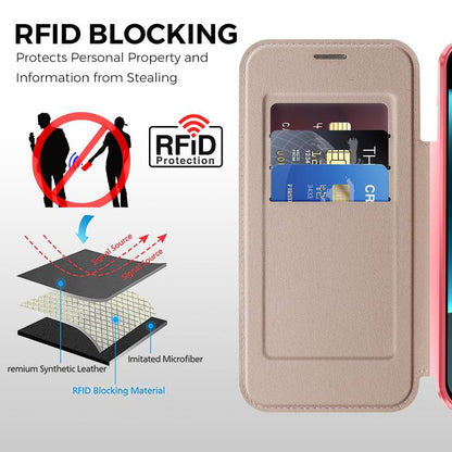 Color-plaid Shield Magnetic RFID Vegan Leather Phone Case, For Google Pixel 11 Pro XL, For Google Pixel 11, For Google Pixel 11 Pro