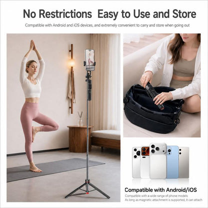 Yesido SF34 Auto Pop Open Tripod Selfie Stick with 1/4 Thread, SF34