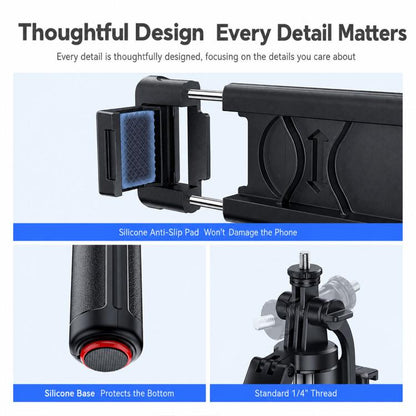 Yesido SF34 Auto Pop Open Tripod Selfie Stick with 1/4 Thread, SF34