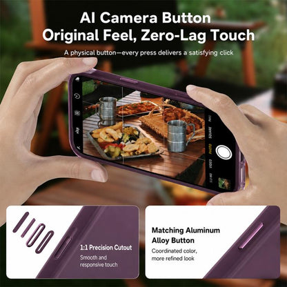 QN2 Skin-Friendly AirBag Magnetic Shockproof Phone Case, For iPhone 18 Pro, For iPhone 18 Pro Max, For iPhone 17 Pro Max, For iPhone 17 Pro
