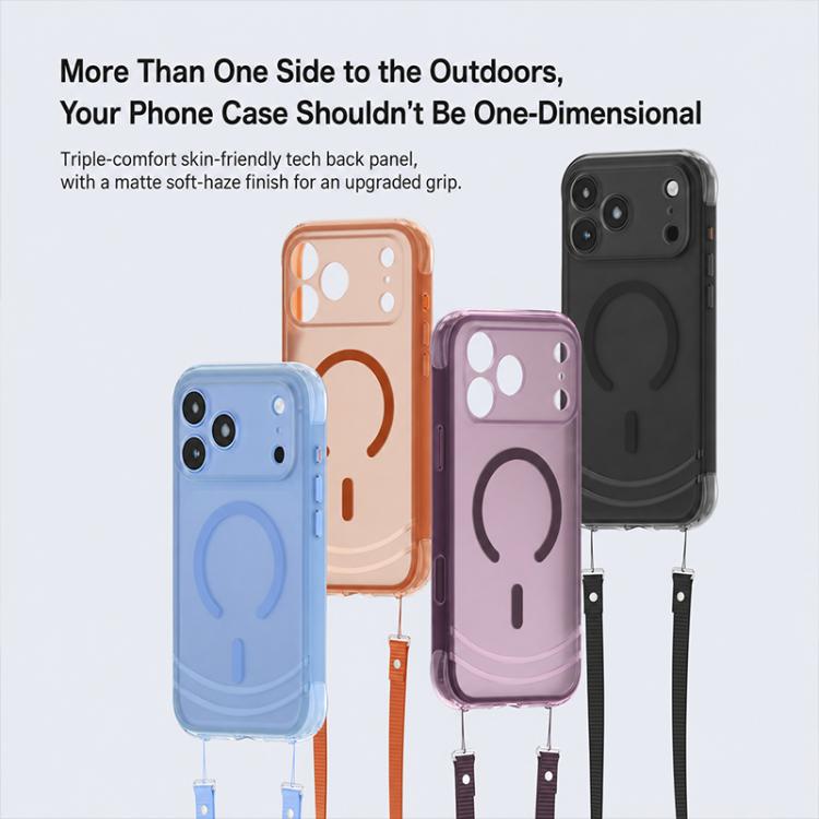 QN2 Skin-Friendly AirBag Magnetic Shockproof Phone Case, For iPhone 18 Pro, For iPhone 18 Pro Max, For iPhone 17 Pro Max, For iPhone 17 Pro