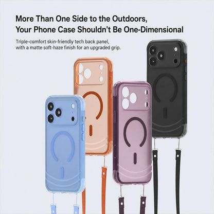 QN2 Skin-Friendly AirBag Magnetic Shockproof Phone Case, For iPhone 18 Pro, For iPhone 18 Pro Max, For iPhone 17 Pro Max, For iPhone 17 Pro