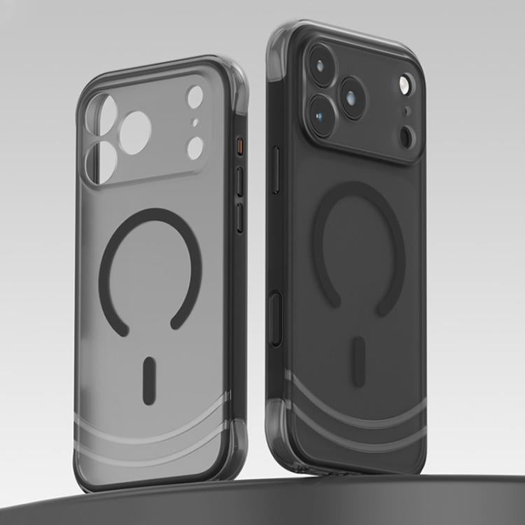 QN2 Skin-Friendly AirBag Magnetic Shockproof Phone Case, For iPhone 18 Pro, For iPhone 18 Pro Max, For iPhone 17 Pro Max, For iPhone 17 Pro