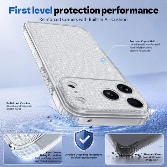 Sparkling Diamond Glitter Airbag Phone Case, For iPhone 12 Pro Max, For iPhone 12 Pro, For iPhone 11 Pro Max, For iPhone 11, For iPhone 11 Pro