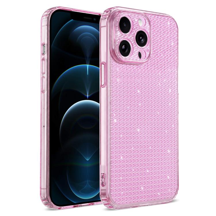 Sparkling Diamond Glitter Airbag Phone Case, For iPhone 12 Pro Max, For iPhone 12 Pro, For iPhone 11 Pro Max, For iPhone 11, For iPhone 11 Pro