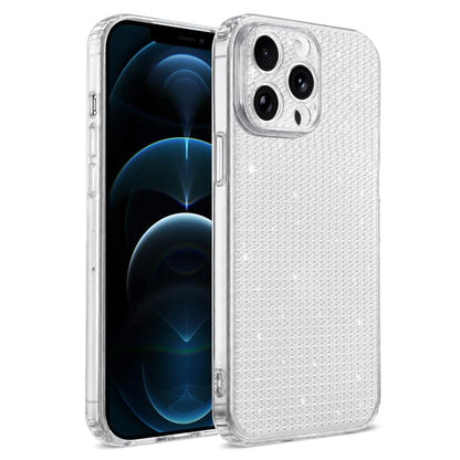 Sparkling Diamond Glitter Airbag Phone Case, For iPhone 12 Pro Max, For iPhone 12 Pro, For iPhone 11 Pro Max, For iPhone 11, For iPhone 11 Pro