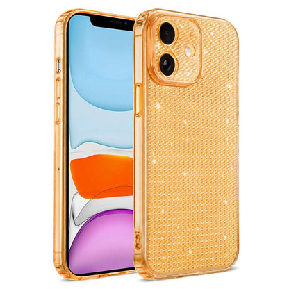 Sparkling Diamond Glitter Airbag Phone Case, For iPhone 12 Pro Max, For iPhone 12 Pro, For iPhone 11 Pro Max, For iPhone 11, For iPhone 11 Pro