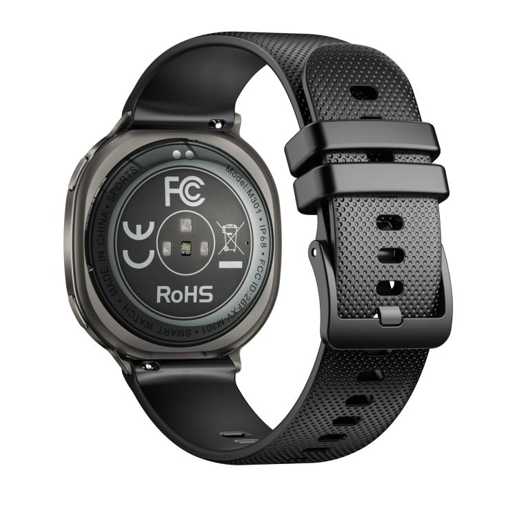 M301 Smart Watch, 1.32 inch AMOLED Screen, Heart Rate, Blood Oxygen, Blood Pressure, Women Health, Voice Assistant