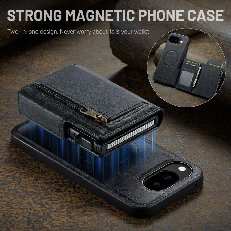 Fierre Shann Oil Wax Vegan Leather Magnetic Card Holder Back Phone Case, For Google Pixel 10a, For Google Pixel 10 Pro XL / 9 Pro XL, For Google Pixel 10 / 10 Pro / 9 / 9 Pro, For Google Pixel 9a, For Google Pixel 8a, For Google Pixel 8 Pro            ...