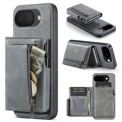 Fierre Shann Oil Wax Vegan Leather Magnetic Card Holder Back Phone Case, For Google Pixel 10a, For Google Pixel 10 Pro XL / 9 Pro XL, For Google Pixel 10 / 10 Pro / 9 / 9 Pro, For Google Pixel 9a, For Google Pixel 8a, For Google Pixel 8 Pro            ...