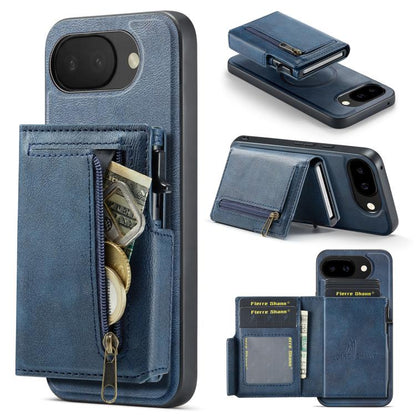 Fierre Shann Oil Wax Vegan Leather Magnetic Card Holder Back Phone Case, For Google Pixel 10a, For Google Pixel 10 Pro XL / 9 Pro XL, For Google Pixel 10 / 10 Pro / 9 / 9 Pro, For Google Pixel 9a, For Google Pixel 8a, For Google Pixel 8 Pro            ...