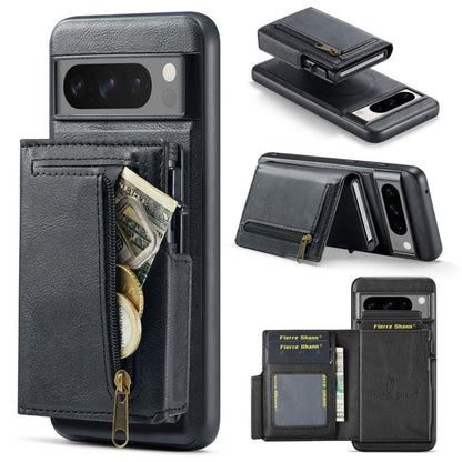 Fierre Shann Oil Wax Vegan Leather Magnetic Card Holder Back Phone Case, For Google Pixel 10a, For Google Pixel 10 Pro XL / 9 Pro XL, For Google Pixel 10 / 10 Pro / 9 / 9 Pro, For Google Pixel 9a, For Google Pixel 8a, For Google Pixel 8 Pro            ...