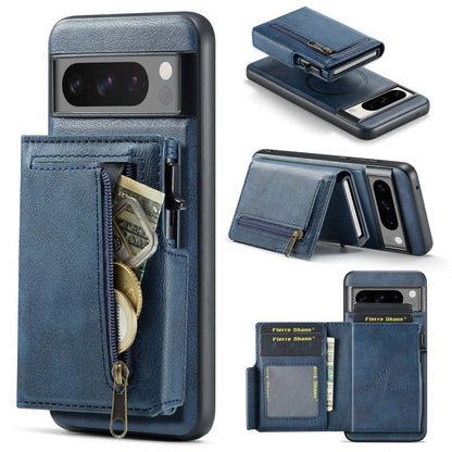 Fierre Shann Oil Wax Vegan Leather Magnetic Card Holder Back Phone Case, For Google Pixel 10a, For Google Pixel 10 Pro XL / 9 Pro XL, For Google Pixel 10 / 10 Pro / 9 / 9 Pro, For Google Pixel 9a, For Google Pixel 8a, For Google Pixel 8 Pro            ...