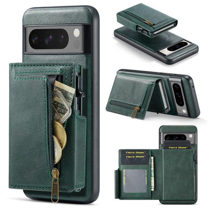 Fierre Shann Oil Wax Vegan Leather Magnetic Card Holder Back Phone Case, For Google Pixel 10a, For Google Pixel 10 Pro XL / 9 Pro XL, For Google Pixel 10 / 10 Pro / 9 / 9 Pro, For Google Pixel 9a, For Google Pixel 8a, For Google Pixel 8 Pro            ...
