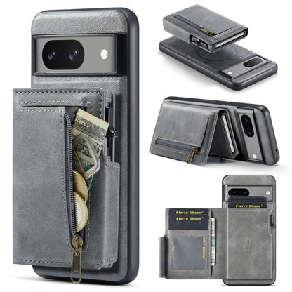 Fierre Shann Oil Wax Vegan Leather Magnetic Card Holder Back Phone Case, For Google Pixel 10a, For Google Pixel 10 Pro XL / 9 Pro XL, For Google Pixel 10 / 10 Pro / 9 / 9 Pro, For Google Pixel 9a, For Google Pixel 8a, For Google Pixel 8 Pro            ...