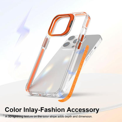 Lens Frame Holder Acrylic TPU Phone Case, For iPhone 13 Pro, For iPhone 13