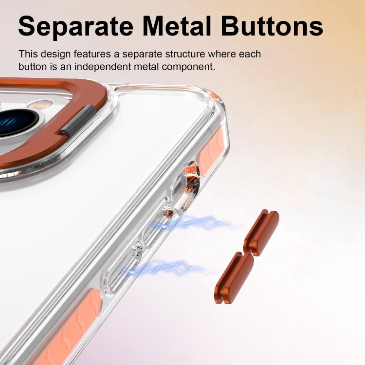 Lens Frame Holder Acrylic TPU Phone Case, For iPhone 13 Pro, For iPhone 13