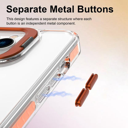 Lens Frame Holder Acrylic TPU Phone Case, For iPhone 13 Pro, For iPhone 13