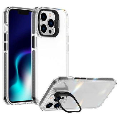 Lens Frame Holder Acrylic TPU Phone Case, For iPhone 13 Pro, For iPhone 13