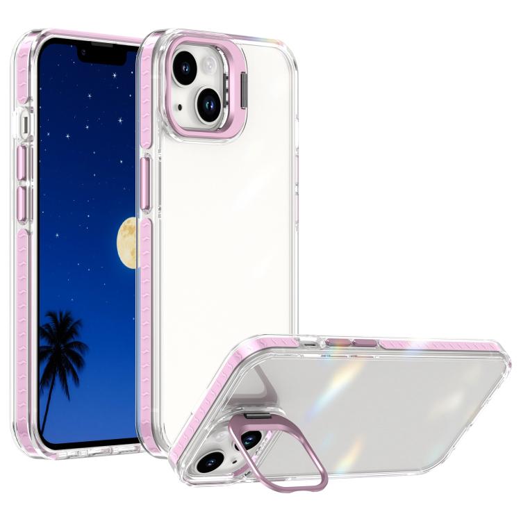 Lens Frame Holder Acrylic TPU Phone Case, For iPhone 13 Pro, For iPhone 13
