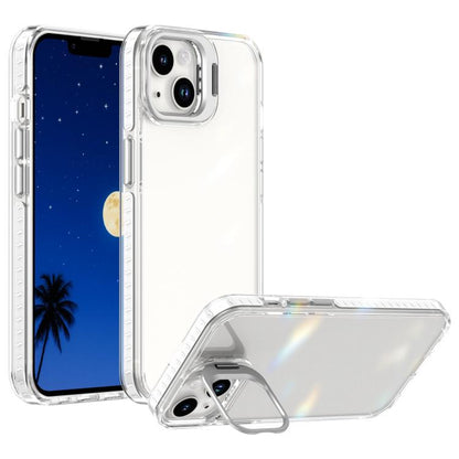 Lens Frame Holder Acrylic TPU Phone Case, For iPhone 13 Pro, For iPhone 13