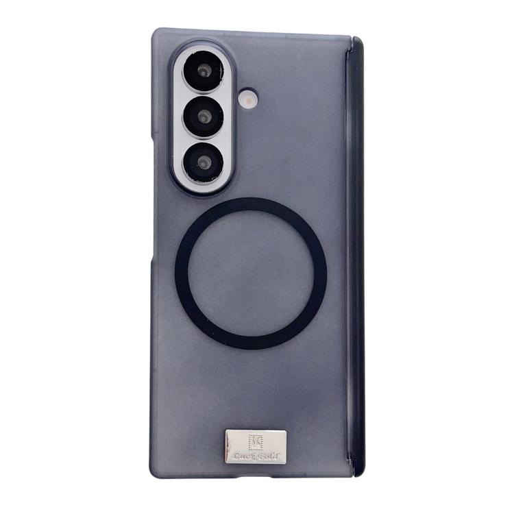 Ice Mist Series Dual Axis Magnetic Phone Case with Nameplate, For Galaxy Z Fold8 Ultra 5G