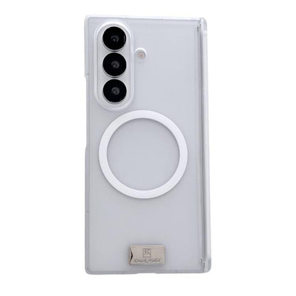 Ice Mist Series Dual Axis Magnetic Phone Case with Nameplate, For Galaxy Z Fold8 Ultra 5G