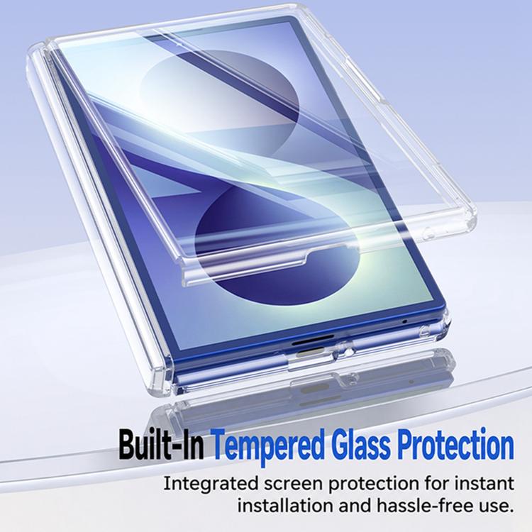 Transparent Magnetic Hinge Protective Phone Case, For Galaxy Z Fold8 5G, For Galaxy Z Fold8 Ultra 5G