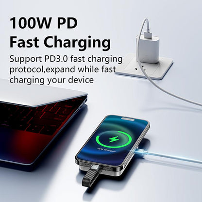 Blueendless M3HD 3 in 1 10Gbps USB-C 4K HUB Magnetic NVMe SSD Enclosure, M3HD